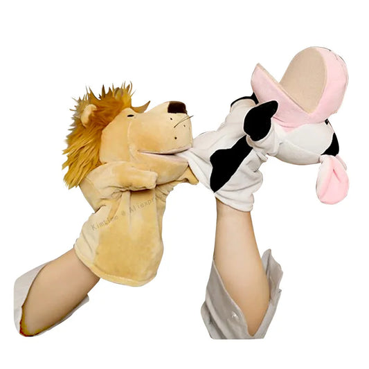 Animal hand finger puppets